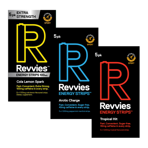 Revvies Energy Strips Starter Pack (3 x 5PK)