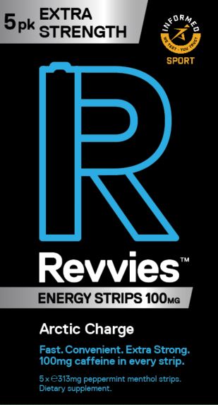 Revvies Extra Strength Arctic Charge 100mg (5 x 5Pk)