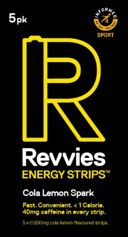 Revvies Energy Strips Cola Lemon Spark (5 x 5Pk)